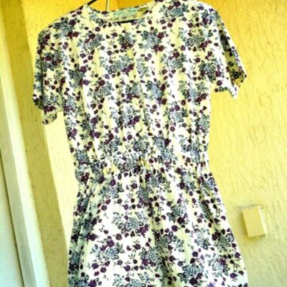 Vintage Emerald Isle Floral Romper Size XL - Picture 4 of 11